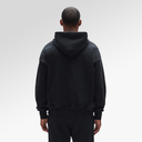 Purple Brand Half & Half Hoodie In Black