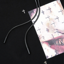 RTA Dion Hoodie Black Cross Grillz
