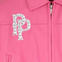Pelle Pelle American Bruiser Womens Crop Jacket In Pink