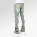 Guapi Vintage Olive Pearls Denim