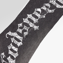 Godspeed OG Logo Flared Denim Stitched In Grey Wash