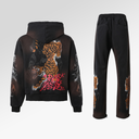 Lost Intricacy Twin Tiger Zip Up Sweatsuit