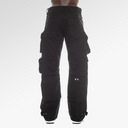 Cult Of Individuality Grunge Baggy Cargo Jeans In Black Twill
