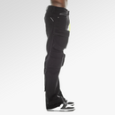 Cult Of Individuality Grunge Baggy Cargo Jeans In Black Twill