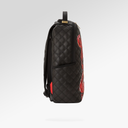 Sprayground Quilt Hand Painted Diablo Bear Backpack (DLXV)