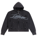 LOST SHDWS DISTRESSED SCRIPT HOODIE