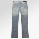 Lost Shdws Embossed Denim (Blue)