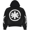 Lost Shdws Acid Wash Sweatsuit In Black