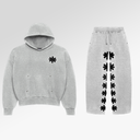 Lost Shdws OG Sun Logo Sweatsuit In Heather Grey