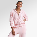 Polo Ralph Lauren Double-Knit Full-Zip Sweatsuit In Pink