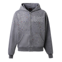 Lost Intricacy Inverse 2.0 Zip Up In Grey