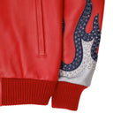 Pelle Pelle World Famous Pelle Pelle Jacket In Red