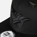 Paper Planes Blackout Crown Old School Snapback Hat