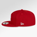 New Era New York Yankees BasicÂ 9FIFTY Snapback In Red/White
