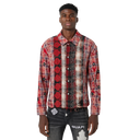 Guapi Blood Red Patch Flannel