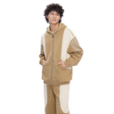 Valabasas Poncho Fleece Suit In  Khaki