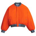 LOSTSHDWS REVERSIBLE DETACHED BOMBER (SEAFOAM)