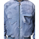 LOSTSHDWS REVERSIBLE DETACHED BOMBER (SEAFOAM)