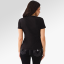 True Religion Buddha Logo V-Neck Tee