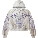 Vale Forever Army Zip Up In Grey