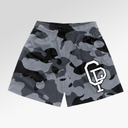 Crisp NYC  Gray Camo Shorts