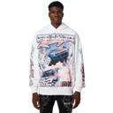 White Nitro Drift Hoodie