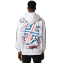 White Nitro Drift Hoodie