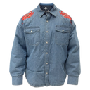 Warren Lotas Padded Denim Western Shirt